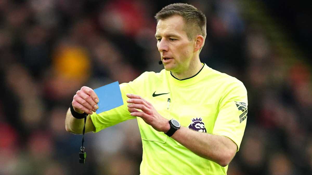 Football Rulemakers To Introduce Sin Bin And Blue Cards For Dissent And Cynical Fouls