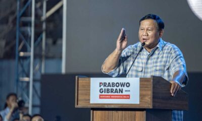 Former Indonesian General Prabowo Subianto Declares Victory In Presidential Election