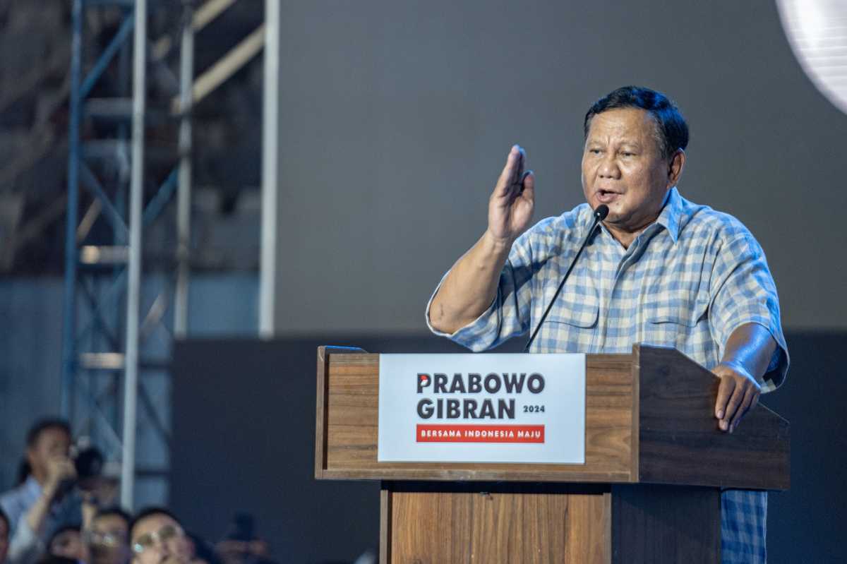 Former Indonesian General Prabowo Subianto Declares Victory In Presidential Election