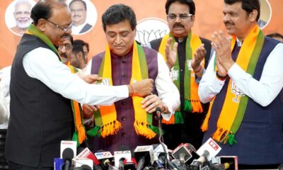 Former Maharashtra Chief Minister Ashok Chavan Joins Bjp, Cites Better Prospects