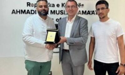 German Embassy Official Visits Jamaat's Centre In Kosovo, Commends Humanitarian Efforts