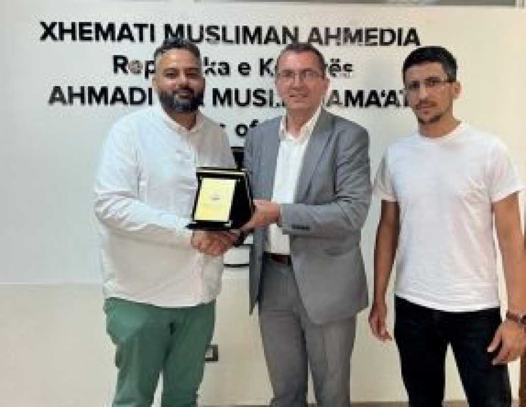 German Embassy Official Visits Jamaat's Centre In Kosovo, Commends Humanitarian Efforts