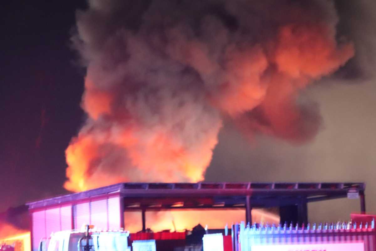 Hazmat Warning Issued As Factory Fire Engulfs Perth Suburb In Toxic Smoke