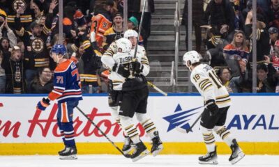 High Scoring Thriller: Oilers Fall To Bruins In Overtime Showdown