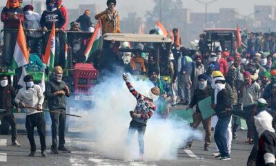 Indian Farmers Clash With Police As Protests Escalate