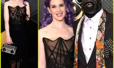 Kelly Osbourne And Sid Wilson Make Their Red Carpet Debut At The 2024 Grammys