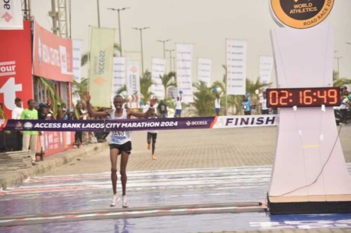 Kenyan Runner Bernard Sang Wins 2024 Lagos City Marathon