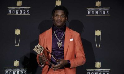 Lamar Jackson Becomes Youngest Two Time Nfl Mvp, Cleveland Browns Shine At Nfl Honors