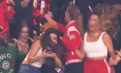 Lana Del Rey Takes A Tumble In Vip Suite At Super Bowl Celebration