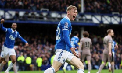 Late Equalizer Secures Dramatic Draw For Everton Against Tottenham