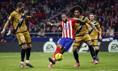 Late Goal Lifts Atletico Madrid To Victory Against Rayo Vallecano