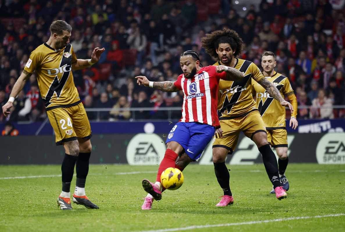 Late Goal Lifts Atletico Madrid To Victory Against Rayo Vallecano