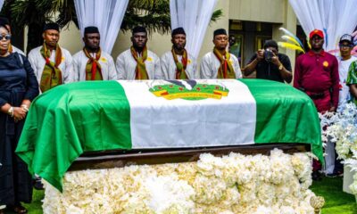 Late Ondo State Governor Rotimi Akeredolu Receives State Honors In Emotional Burial Ceremonies