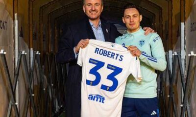 Leeds United Signs Premier League Defender Connor Roberts On Loan From Burnley