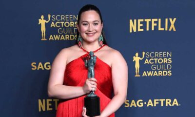 Lily Gladstone Makes History With Sag Award Win For Best Actress