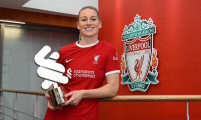 Liverpool Fc Women Defender Gemma Bonner Wins Player Of The Month Award For January