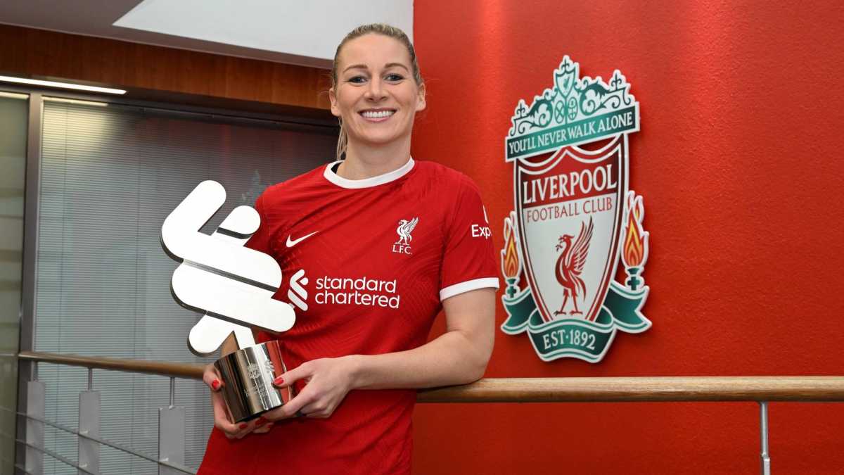 Liverpool Fc Women Defender Gemma Bonner Wins Player Of The Month Award For January