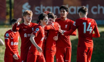 Liverpool Youth Teams Showcase Strong Performances In Premier League Matches