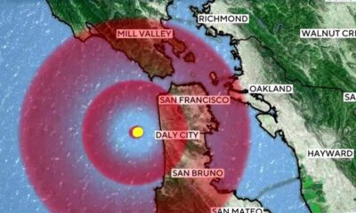 Magnitude 3.2 Earthquake Strikes Off The Coast Of San Francisco