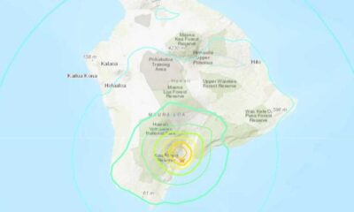 Magnitude 5.7 Earthquake Strikes Hawaii's Big Island, Aftershocks Felt