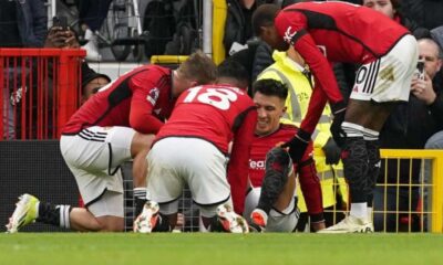 Manchester United Defender Lisandro Martinez Suffers Knee Injury In Victory Over West Ham