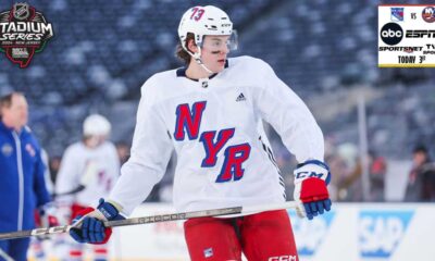 Matt Rempe Shines In Debut As New York Rangers Face New York Islanders In Nhl Stadium Series