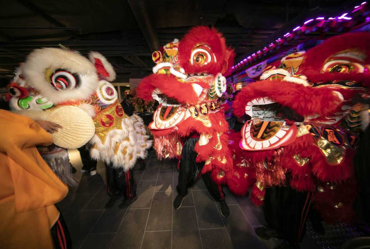 Melbourne's Lunar New Year Celebration Transforms Docklands Library