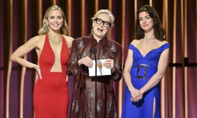 Meryl Streep Reunites With Hathaway And Blunt In Scorching Devil Wears Prada Characters At Sag Awards