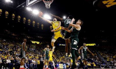 Michigan Basketball Falls Short Against Michigan State In Rivalry Matchup