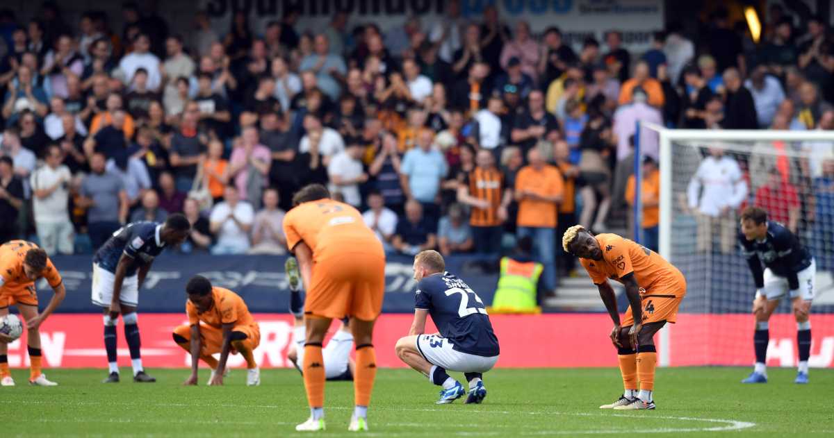 Minute's Applause For Hull City Fan At Home Match Against Millwall