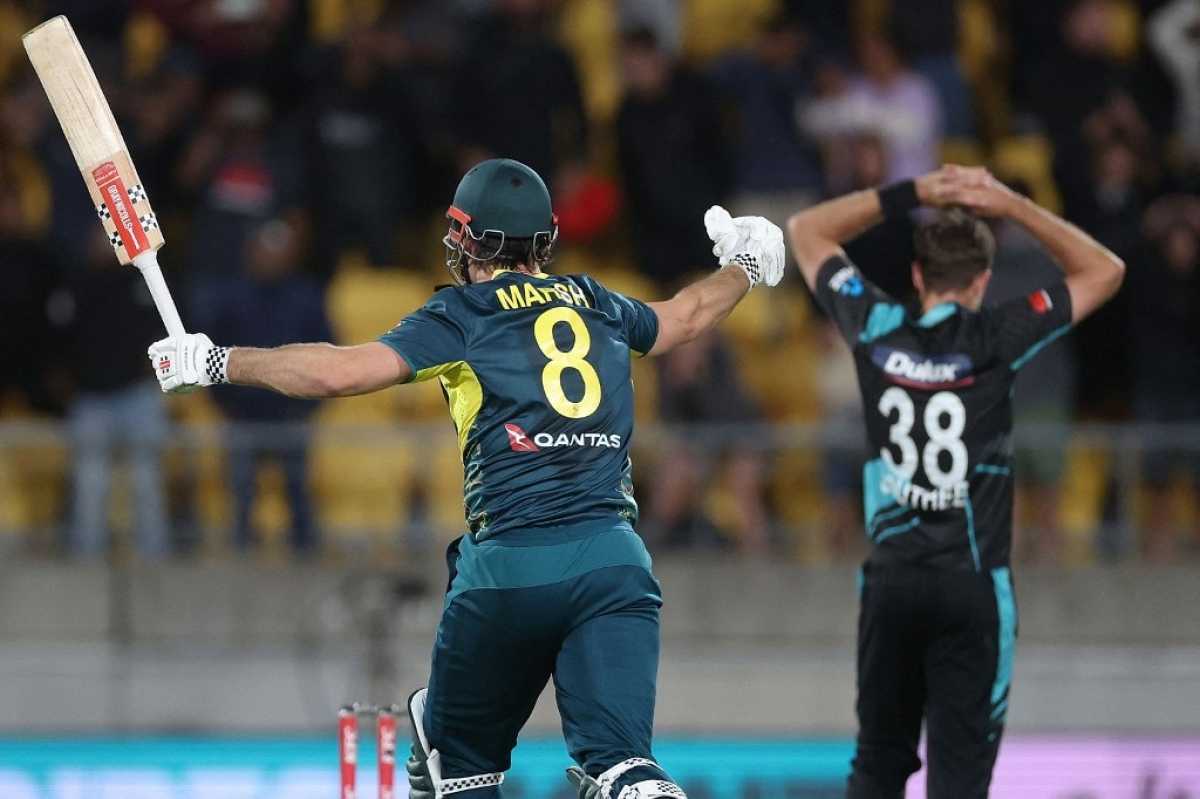 Mitchell Marsh's Heroics Lead Australia To Victory In The Second T20 Against New Zealand