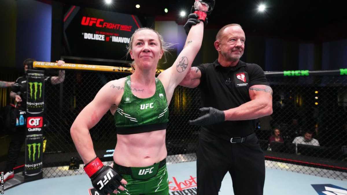 Molly Mccann Secures Dominant Submission Win On Strawweight Debut At Ufc Apex