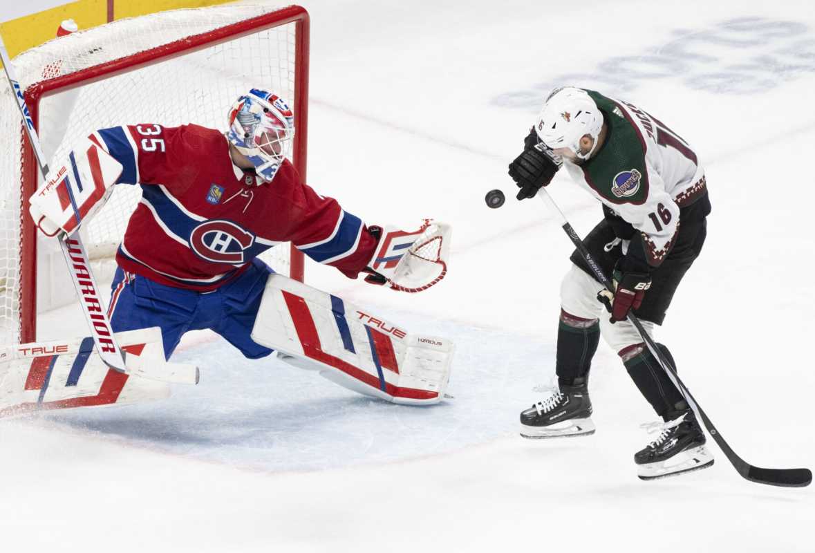 Montreal Canadiens End Losing Streak With 4 2 Victory Over Arizona Coyotes