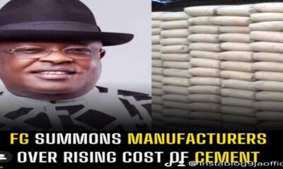 Nigerian Government Summons Cement Manufacturers Over Price Surge