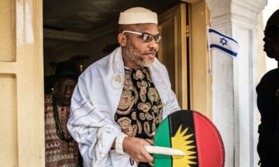 Nnamdi Kanu's Court Hearing Adjourned As Defence Team Changes, Fashion Restrictions Imposed