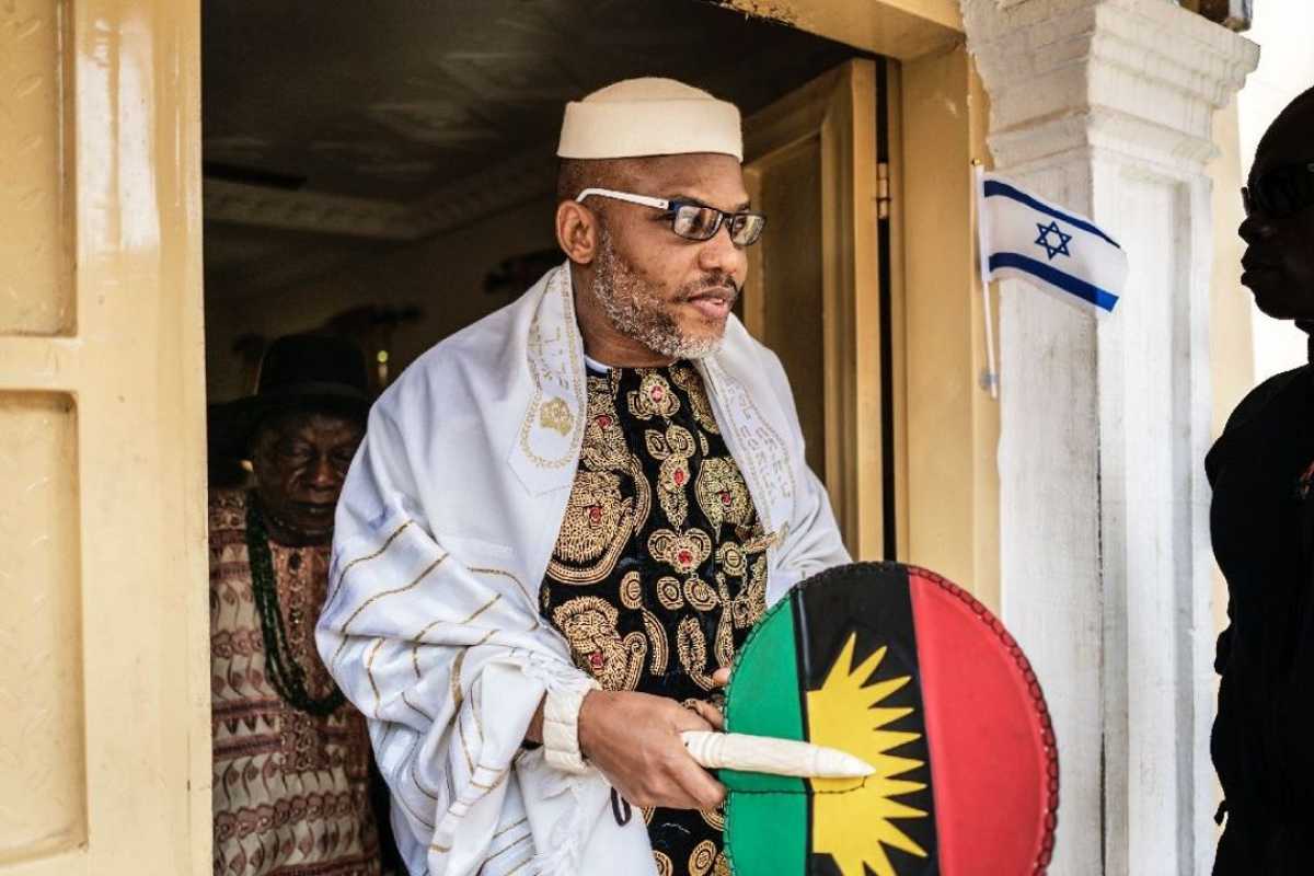 Nnamdi Kanu's Court Hearing Adjourned As Defence Team Changes, Fashion Restrictions Imposed