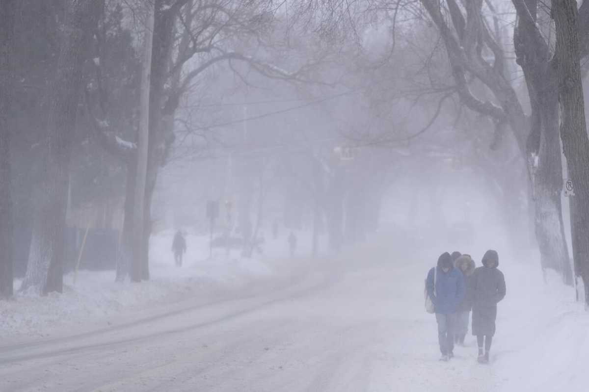 Nor'easter Storm Brings Severe Winter Weather To Nova Scotia And Newfoundland