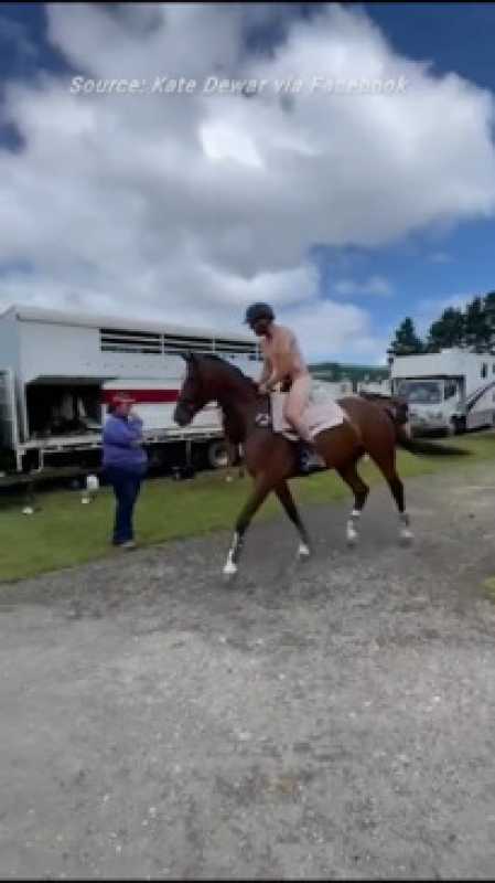 Olympic Equestrian Rider Stood Down For Mankini Outfit At Wallaby Hill Extravaganza