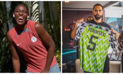 Oshoala Urges Ferdinand To Convince Man United To Sign Nwabali After Afcon Heroics