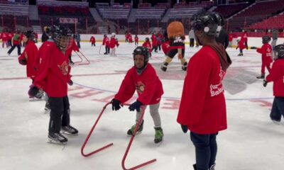 Ottawa Sens Foundation Program Introduces Kids To Ice Skating At Canadian Tire Centre