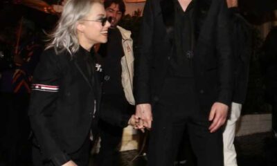 Phoebe Bridgers Makes Rare Appearance With Boyfriend Bo Burnham At Grammy Afterparty