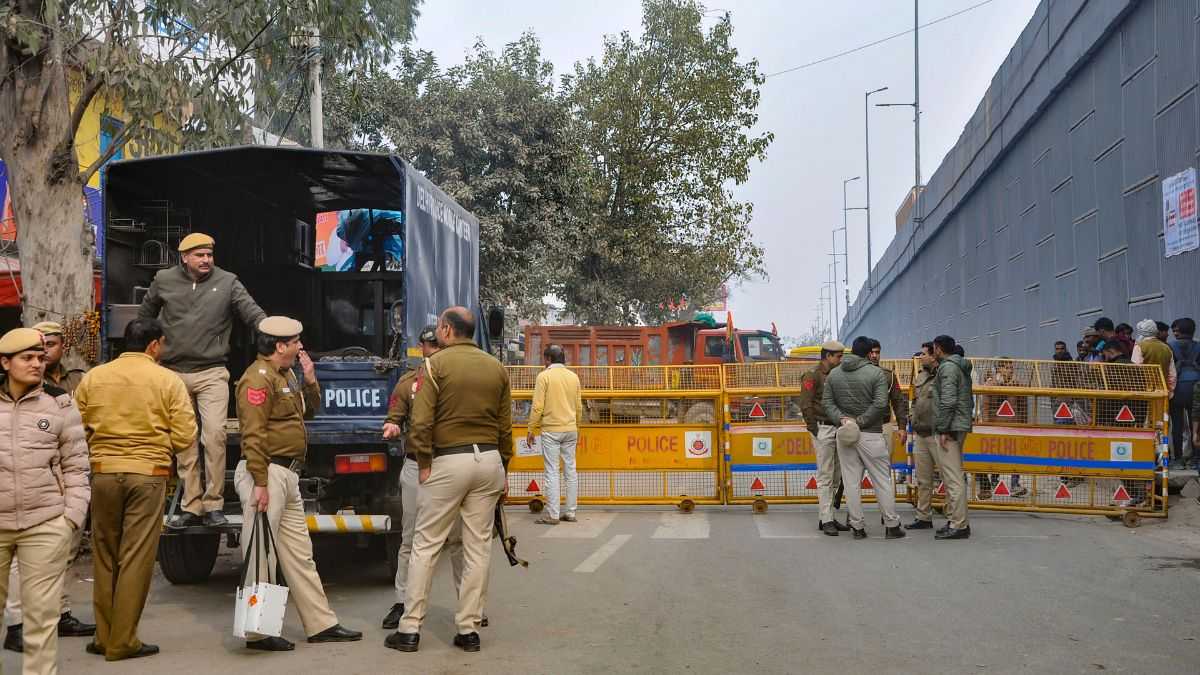 Police Employ Stringent Measures To Restrict Farmers' Entry Into Delhi During Protests