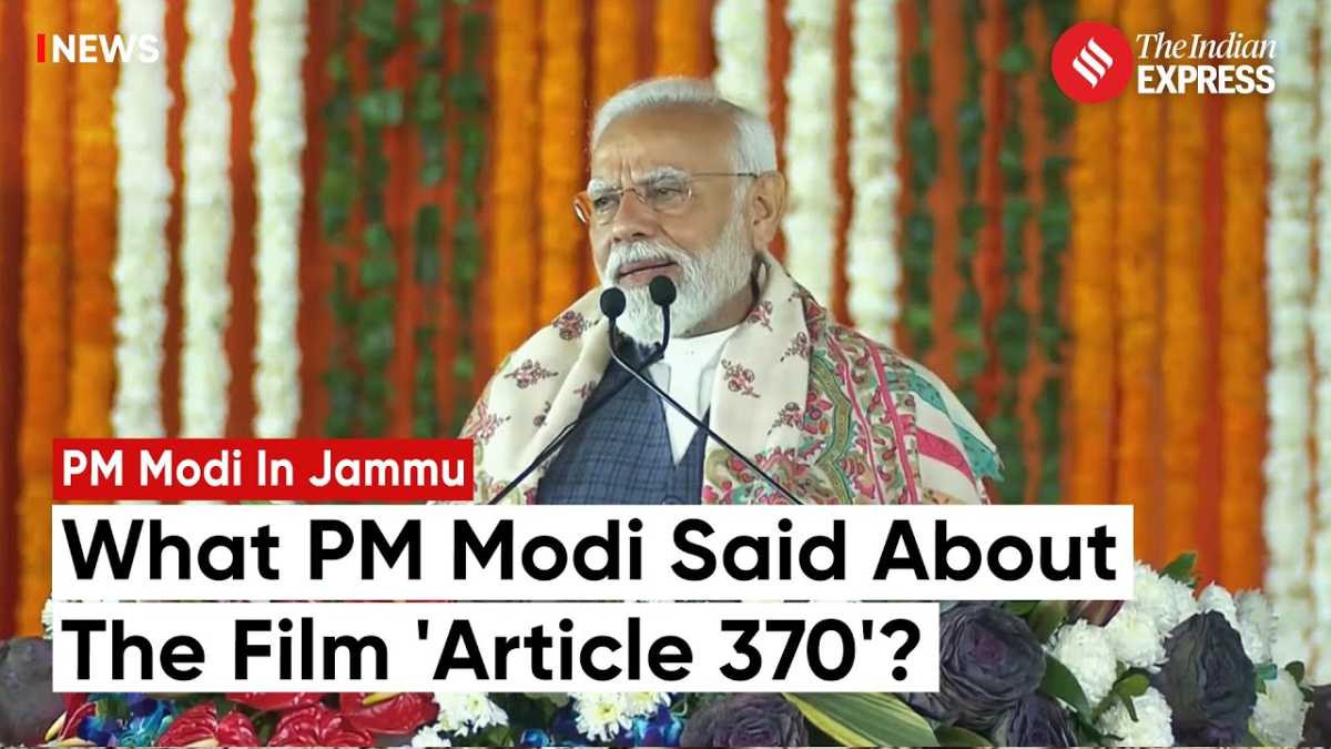 Prime Minister Modi Lauds Article 370 Film, Calling It Informative For Public