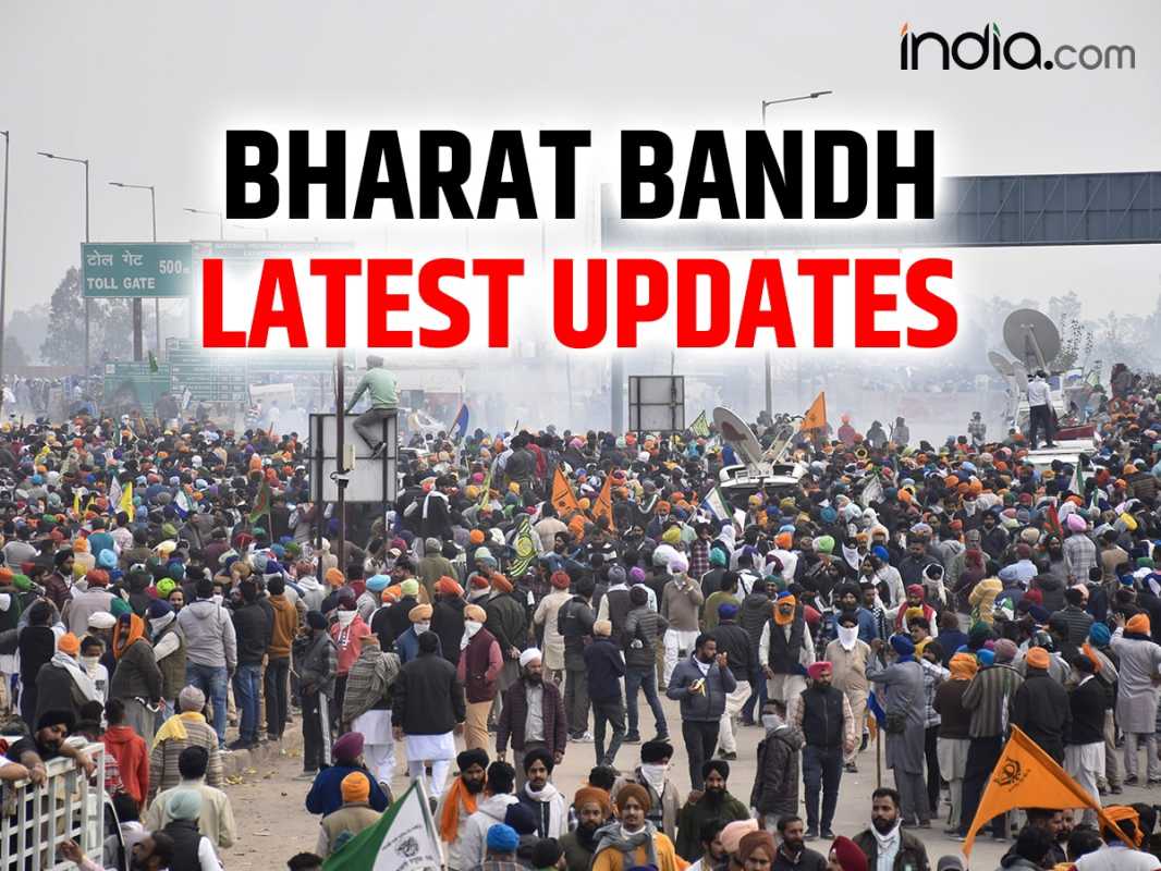 Protests Intensify As Bharat Bandh Called By Farmers' Union Looms: Complete Shutdown Expected