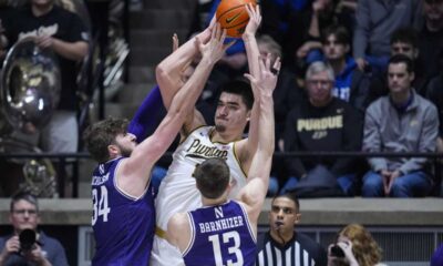 Purdue Boilermakers Survive In Overtime Against Northwestern With Record Breaking Performance