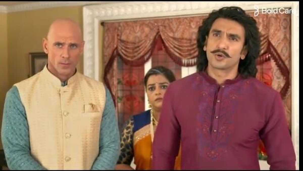 Ranveer Singh And Johnny Sins Star In Bold Care Saas Bahu Drama Commercial