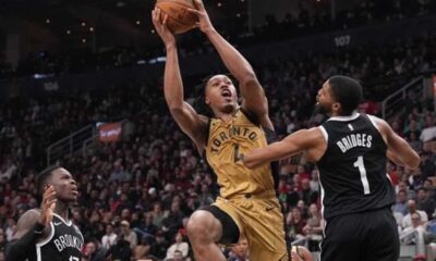 Raptors Dominate Nets With Barnes And Trent Leading The Charge