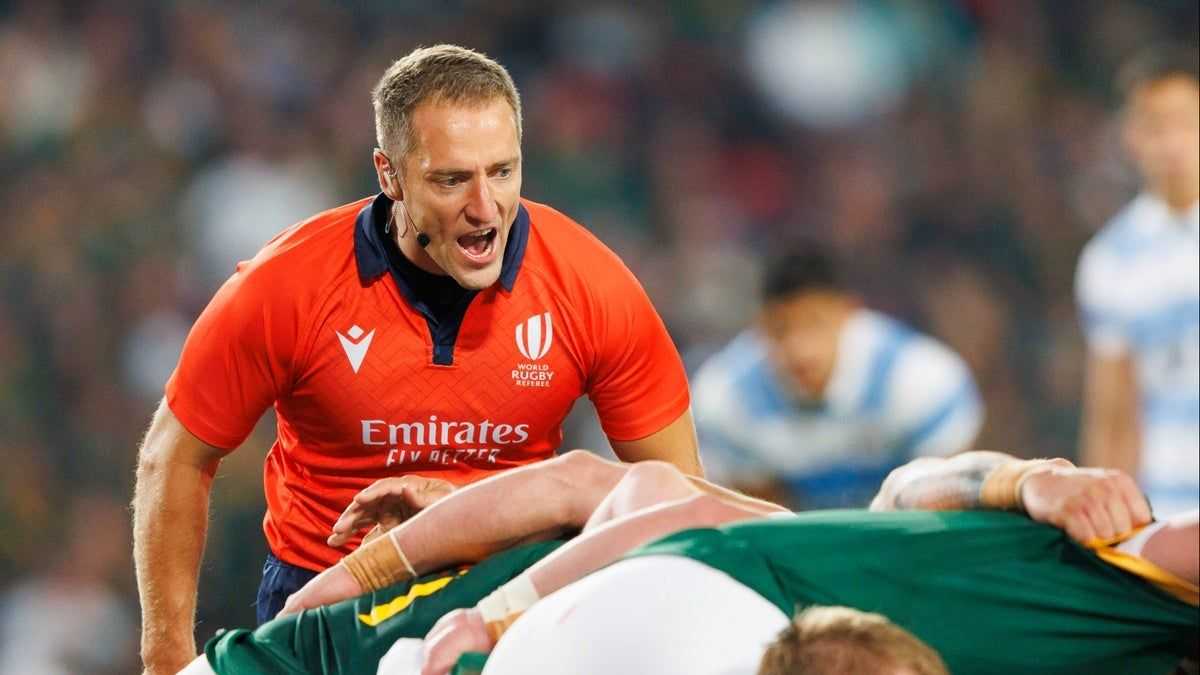 Referee Brace To Officiate Scotland Vs England Calcutta Cup Clash At Murrayfield