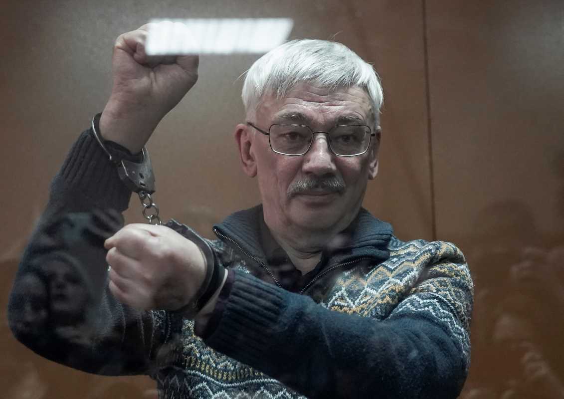 Russian Human Rights Activist Oleg Orlov Sentenced To Prison For Speaking Out Against War