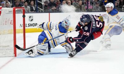 Sabres Edge Blue Jackets 2 1 On Clifton's First Goal In A Year